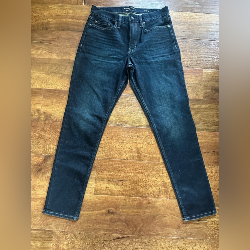 Mens Banana Republic Traveler slim fit Jeans Classic Style 30x30